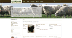 Desktop Screenshot of newzealandwoolsweaters.com
